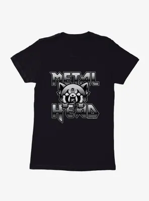 Aggretsuko Metal Head Womens T-Shirt