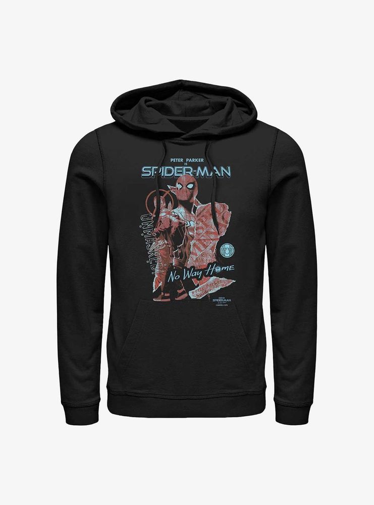 Marvel Spider-Man: No Way Home Unmasked Cover Hoodie