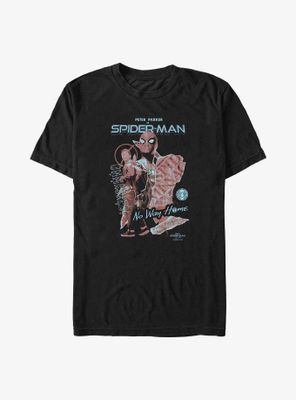 Marvel Spider-Man: No Way Home Unmasked Cover T-Shirt