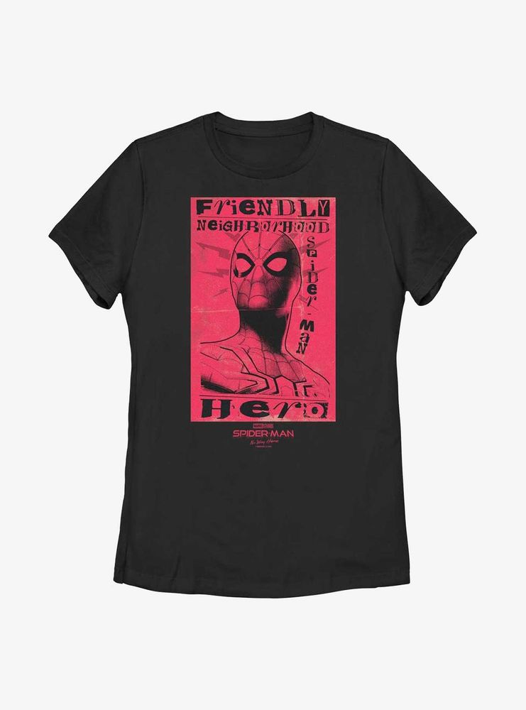 Marvel Spider-Man: No Way Home Neighborhood Hero Womens T-Shirt