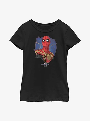 Marvel Spider-Man: No Way Home Web Of A hero Youth Girls T-Shirt