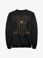 Marvel Spider-Man: No Way Home Black Suit Costume Sweatshirt