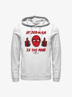 Marvel Spider-Man: No Way Home Spidey Is The Man Hoodie