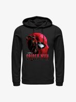 Marvel Spider-Man: No Way Home Profile Layered Portrait Hoodie