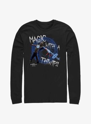 Marvel Spider-Man: No Way Home Magic With A Thwip Long-Sleeve T-Shirt