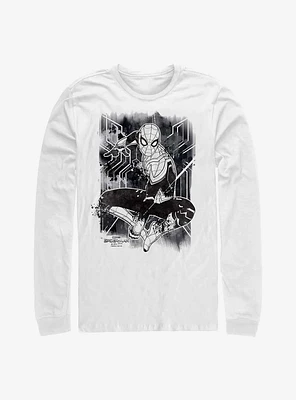 Marvel Spider-Man: No Way Home Inked Spider-Man Long-Sleeve T-Shirt