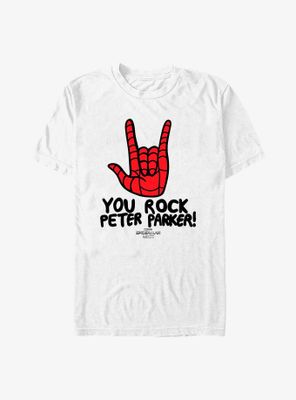 Marvel Spider-Man: No Way Home Peter Parker Rocks T-Shirt