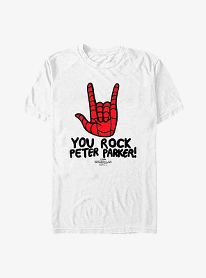 Marvel Spider-Man: No Way Home Peter Parker Rocks T-Shirt