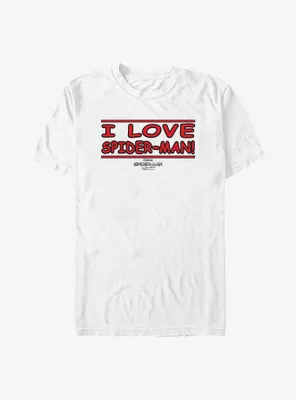 Marvel Spider-Man: No Way Home I Love Spider-Man T-Shirt
