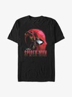 Marvel Spider-Man: No Way Home Profile Layered Portrait T-Shirt