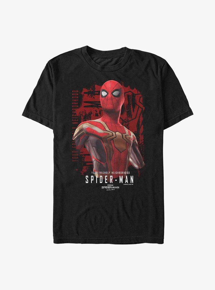 Marvel Spider-Man: No Way Home Friendly Nrighborhood Hero T-Shirt