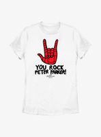 Marvel Spider-Man: No Way Home Peter Parker Rocks Womens T-Shirt