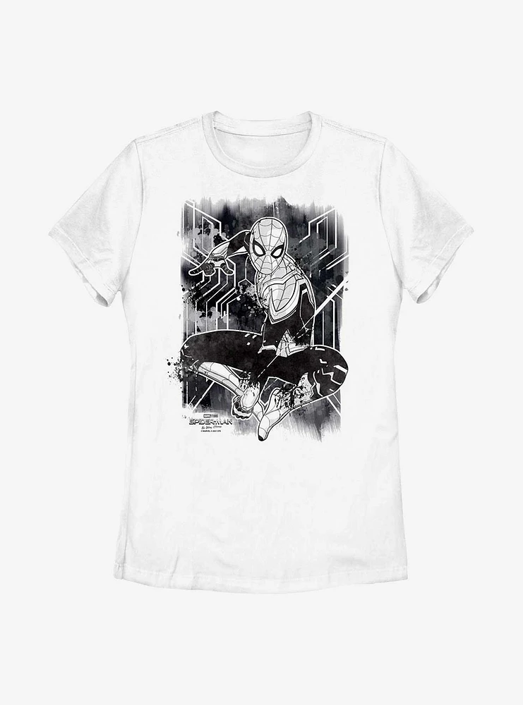 Marvel Spider-Man: No Way Home Inked Spider-Man Womens T-Shirt