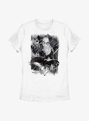Marvel Spider-Man: No Way Home Inked Spider-Man Womens T-Shirt