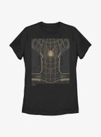 Marvel Spider-Man: No Way Home Black Suit Costume Womens T-Shirt