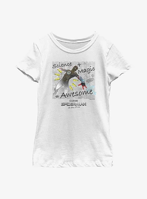 Marvel Spider-Man: No Way Home Science Plus Magic Youth Girls T-Shirt