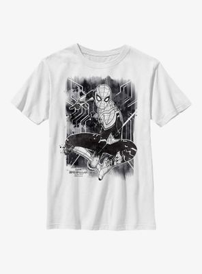 Marvel Spider-Man: No Way Home Inked Spider-Man Youth T-Shirt