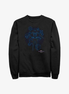 Marvel Spider-Man: No Way Home Blueprint Ready Sweatshirt