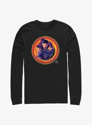 Marvel Spider-Man: No Way Home Doctor Strange Portrait Long-Sleeve T-Shirt