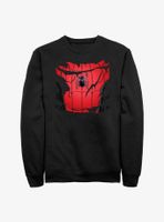 Marvel Spider-Man: No Way Home Ripped Spider-Man Costume Sweatshirt