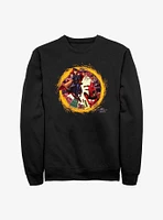 Marvel Spider-Man: No Way Home Doctor Strange & Spider-Man Portal Sweatshirt