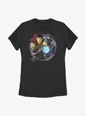 Marvel Spider-Man: No Way Home Doctor Strange & Spider-Man Womens T-Shirt