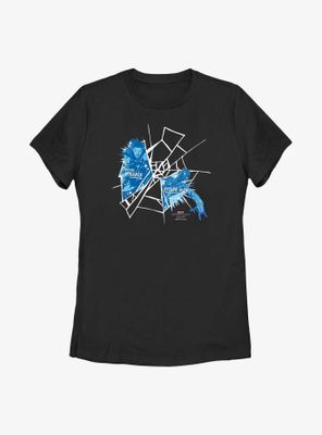 Marvel Spider-Man: No Way Home Doctor Strange & Spider-Man Web Womens T-Shirt