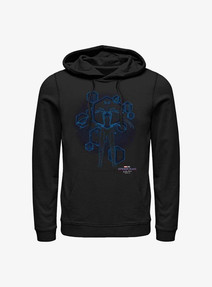 Marvel Spider-Man: No Way Home Blueprint Ready Hoodie