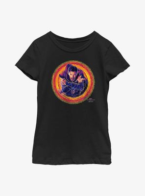 Marvel Spider-Man: No Way Home Doctor Strange Portrait Youth Girls T-Shirt