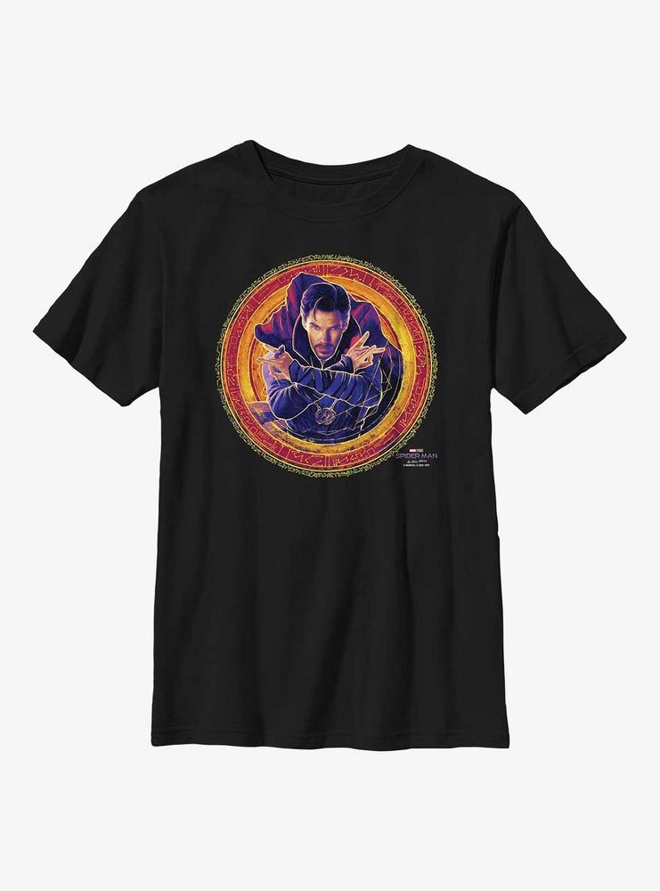 Marvel Spider-Man: No Way Home Doctor Strange Portrait Youth T-Shirt