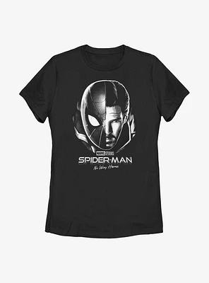 Marvel Spider-Man: No Way Home Doctor Strange Split Womens T-Shirt