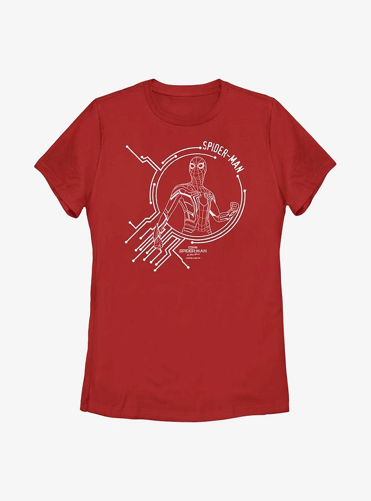 Marvel Spider-Man: No Way Home Spidey Tech Womens T-Shirt