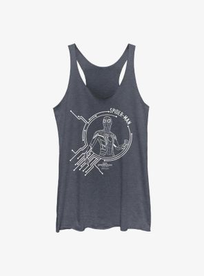 Marvel Spider-Man: No Way Home Spidey Tech Womens Tank Top