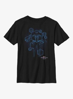 Marvel Spider-Man: No Way Home Blueprint Ready Youth T-Shirt