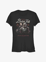 Star Wars The Book Of Boba Fett Badge Girls T-Shirt