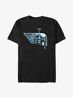 Star Wars The Book Of Boba Fett Chrome Helmet T-Shirt