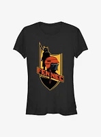 Star Wars The Book Of Boba Fett Fennec Shield Girls T-Shirt