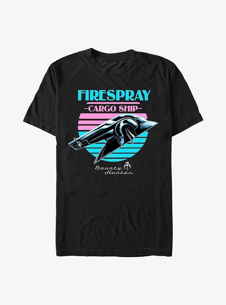 Star Wars The Book Of Boba Fett Firespray T-Shirt