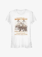 Star Wars The Book Of Boba Fett Hunter Girls T-Shirt