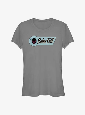 Star Wars The Book Of Boba Fett Legendary Bounty Hunter Badge Girls T-Shirt
