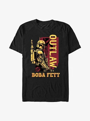 Star Wars The Book Of Boba Fett Outlaw T-Shirt