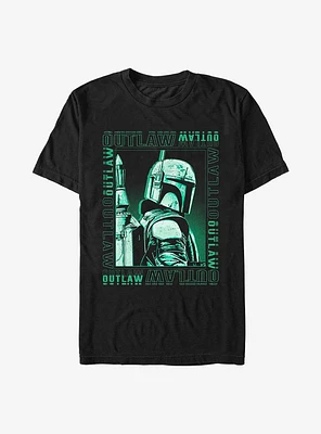 Star Wars The Book Of Boba Fett Punk Outlaw T-Shirt