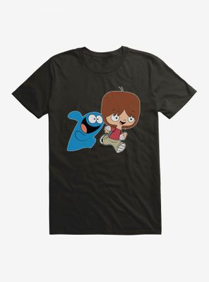 Foster's Home For Imaginary Friends Mac And Bloo Frolicking T-Shirt