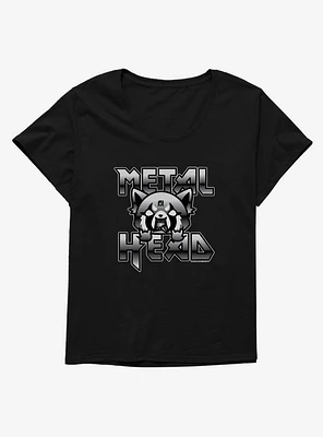 Aggretsuko Metal Head Girls Plus T-Shirt