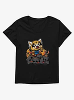 Aggretsuko Rage Girls Plus T-Shirt