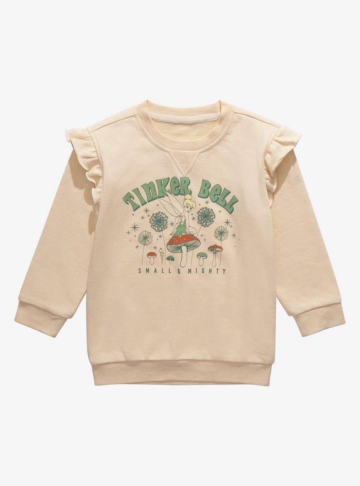 Disney Peter Pan Tinker Bell Small & Mighty Ruffled Toddler Crewneck - BoxLunch Exclusive