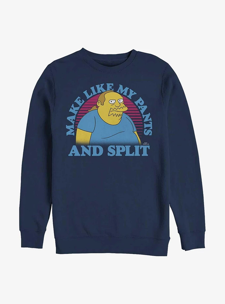 The Simpsons Comic Guy Crew Sweatshirt