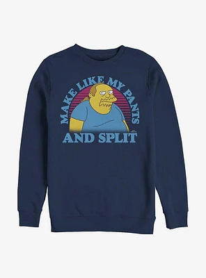 The Simpsons Comic Guy Crew Sweatshirt