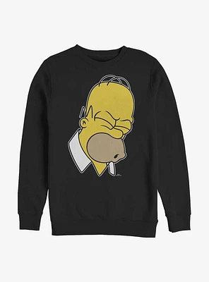 The Simpsons Doh Homer Crew Sweatshirt