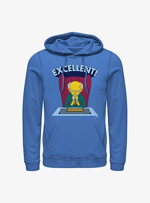 The Simpsons Excellent Burns Hoodie